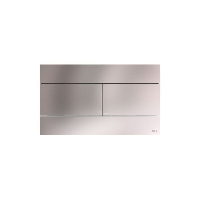 Кнопка смыва OLI Slim 0 INOX 57141 нержавеющая сталь
