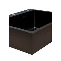 Кухонная мойка из нержавеющей стали BLANTEK FS-5848B Nano black ECO (+501F40-B) 5848203 — 6