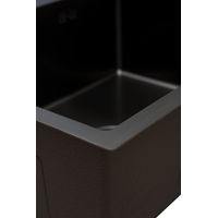Кухонная мойка из нержавеющей стали BLANTEK FS-5848B Nano black ECO (+501F40-B) 5848203 — 5