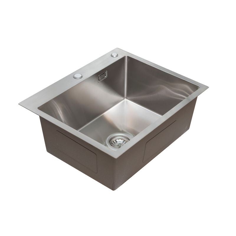 Кухонная мойка из нержавеющей стали BLANTEK LS-5848S Brushed (+ 500B40S) 5848221