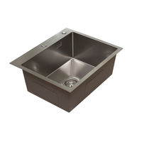 Кухонная мойка из нержавеющей стали BLANTEK LS-5848H Honeycomb (+ 500B40S) 5848222 — 4