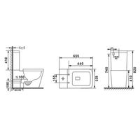 Напольный унитаз Roxen Amati 600165-01 — 11
