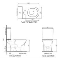 Напольный унитаз Roxen Urban Tornado 600190-01 — 12