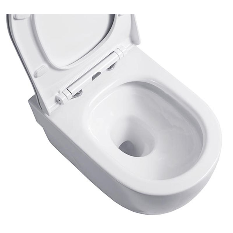 Унитаз подвесной с инсталляцией Roxen StounFix Dual Fresh 636623 6 в 1 (состоит из: 710200, Glass 430280W; 530155-01)