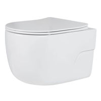 Унитаз подвесной с инсталляцией Roxen StounFix Dual Fresh 636623 6 в 1 (состоит из: 710200, Glass 430280W; 530155-01) — 7