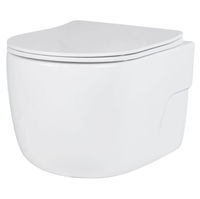 Унитаз подвесной с инсталляцией Roxen StounFix Dual Fresh 636623 6 в 1 (состоит из: 710200, Glass 430280W; 530155-01) — 6