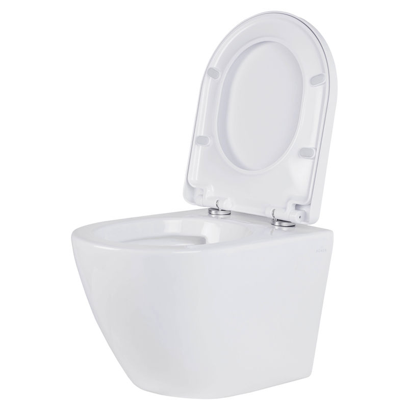 Унитаз подвесной с инсталляцией Roxen StounFix Dual Fresh 643669 6 в 1 (состоит из: 710200, Glass 430280B; 530185-02)