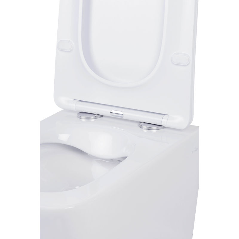 Унитаз подвесной с инсталляцией Roxen StounFix Dual Fresh 649644 6 в 1 (состоит из: 710200, Glass 430280B; 530145-01)