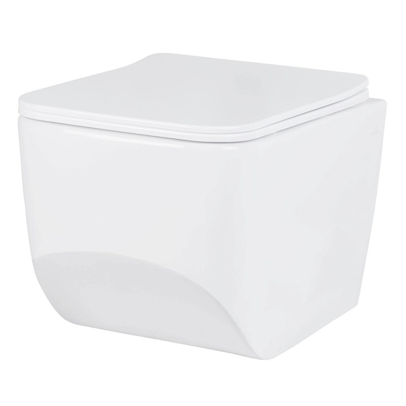 Унитаз подвесной с инсталляцией Roxen StounFix Dual Fresh 649644 6 в 1 (состоит из: 710200, Glass 430280B; 530145-01)