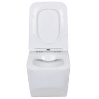 Унитаз подвесной с инсталляцией Roxen StounFix Dual Fresh 649644 6 в 1 (состоит из: 710200, Glass 430280B; 530145-01) — 12