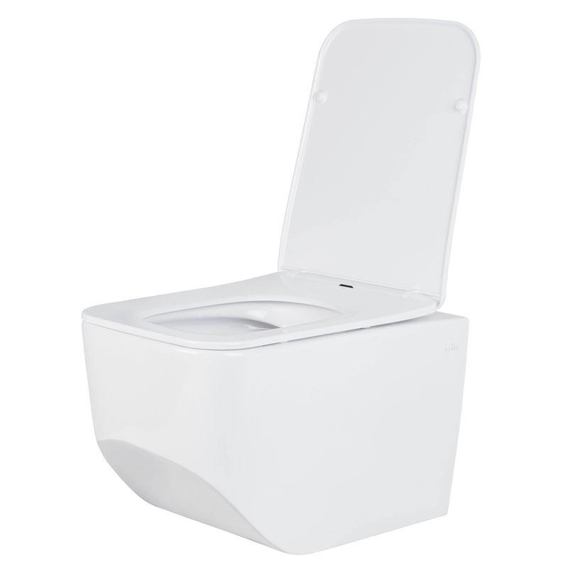 Унитаз подвесной с инсталляцией Roxen StounFix Dual Fresh 649644 6 в 1 (состоит из: 710200, Glass 430280B; 530145-01)