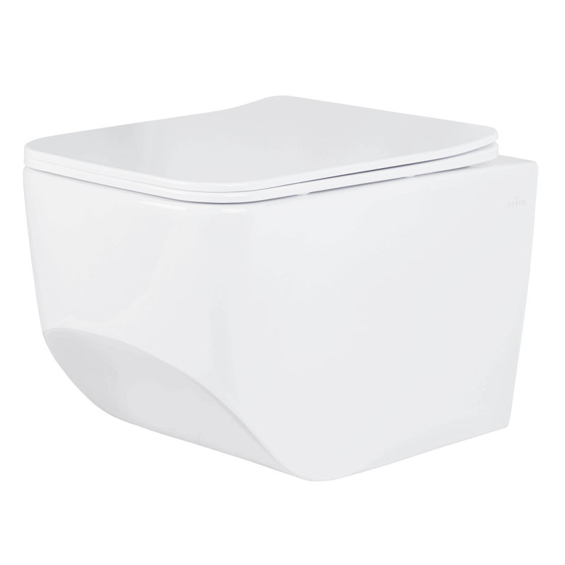 Унитаз подвесной с инсталляцией Roxen StounFix Dual Fresh 649644 6 в 1 (состоит из: 710200, Glass 430280B; 530145-01)