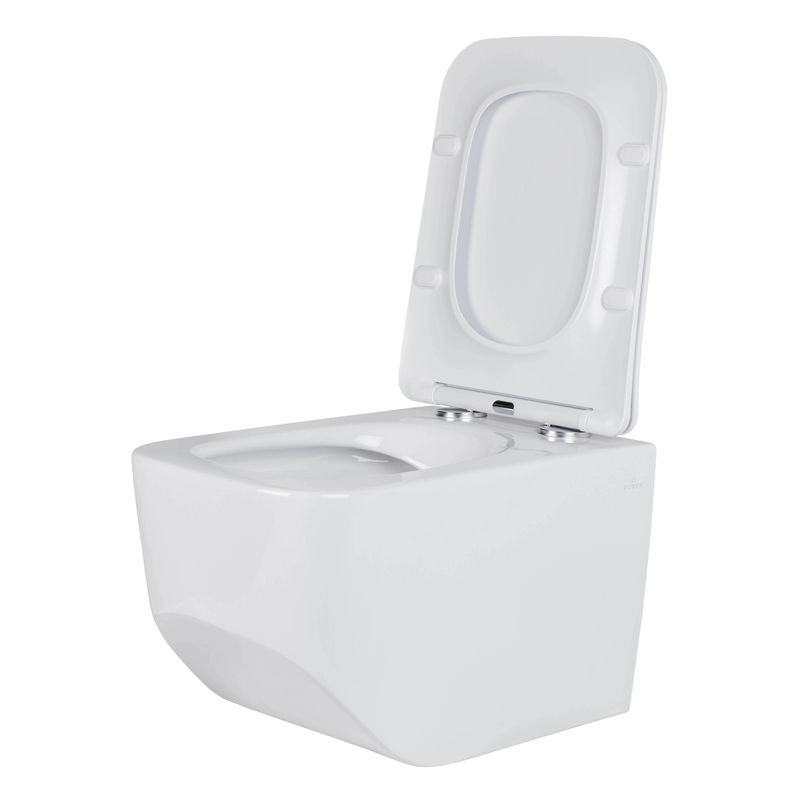 Унитаз подвесной с инсталляцией Roxen StounFix Dual Fresh 649644 6 в 1 (состоит из: 710200, Glass 430280B; 530145-01)