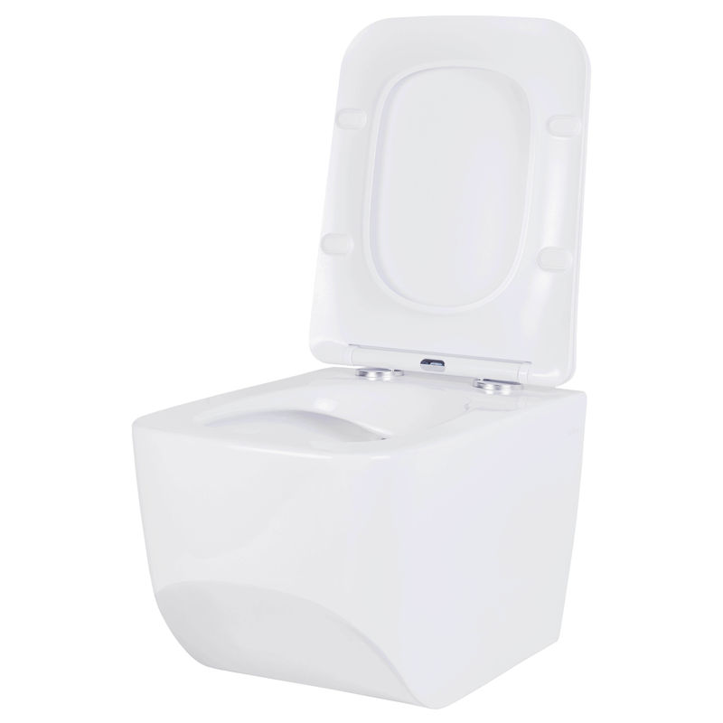 Унитаз подвесной с инсталляцией Roxen StounFix Dual Fresh 649644 6 в 1 (состоит из: 710200, Glass 430280B; 530145-01)
