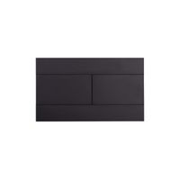 Кнопка смыва OLI Slim 659055 черная soft-touch — 1