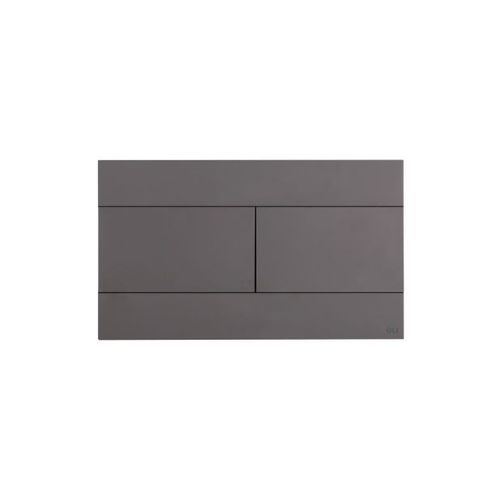 Кнопка смыва OLI Slim 659058 серая матовая