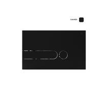 Кнопка смыва OLI Iplate 670005 черный soft-touch — 1