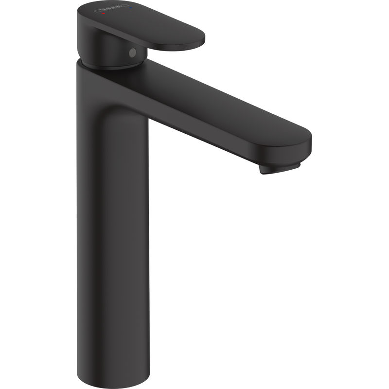 Смеситель для раковины Hansgrohe Vernis Blend 190 71552670 матовый черный