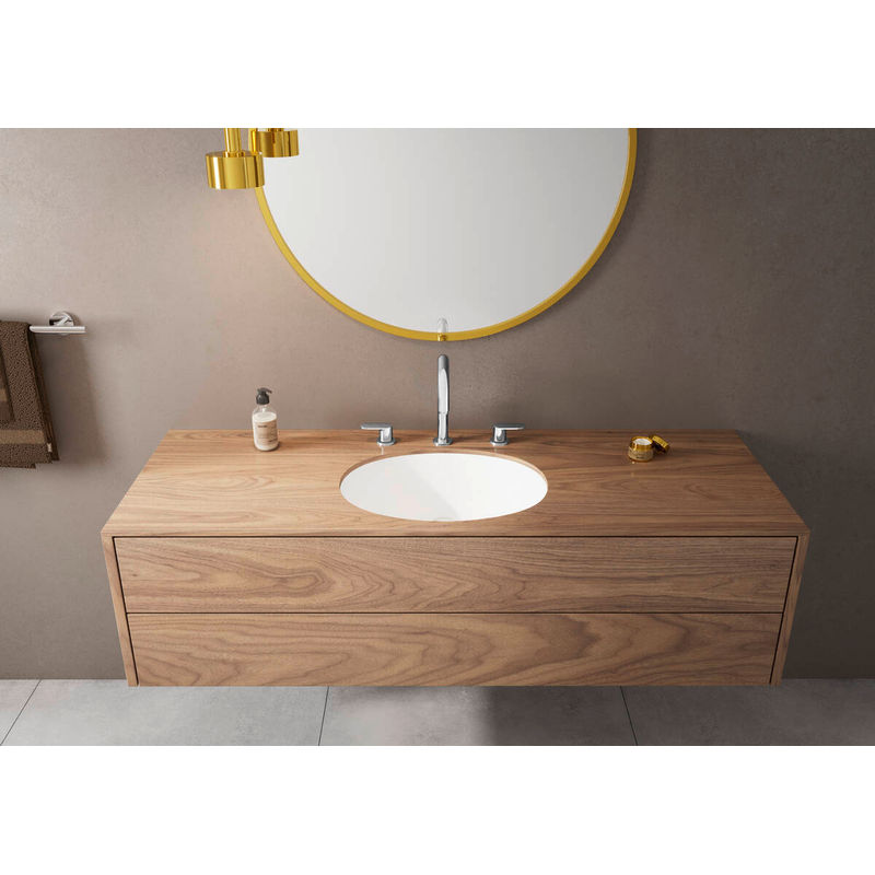 Смеситель для раковины Hansgrohe Vernis Blend с донным клапаном / 71553000 хром
