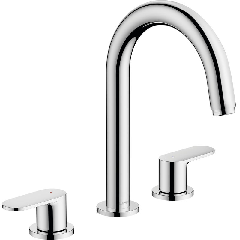 Смеситель для раковины Hansgrohe Vernis Blend с донным клапаном / 71553000 хром