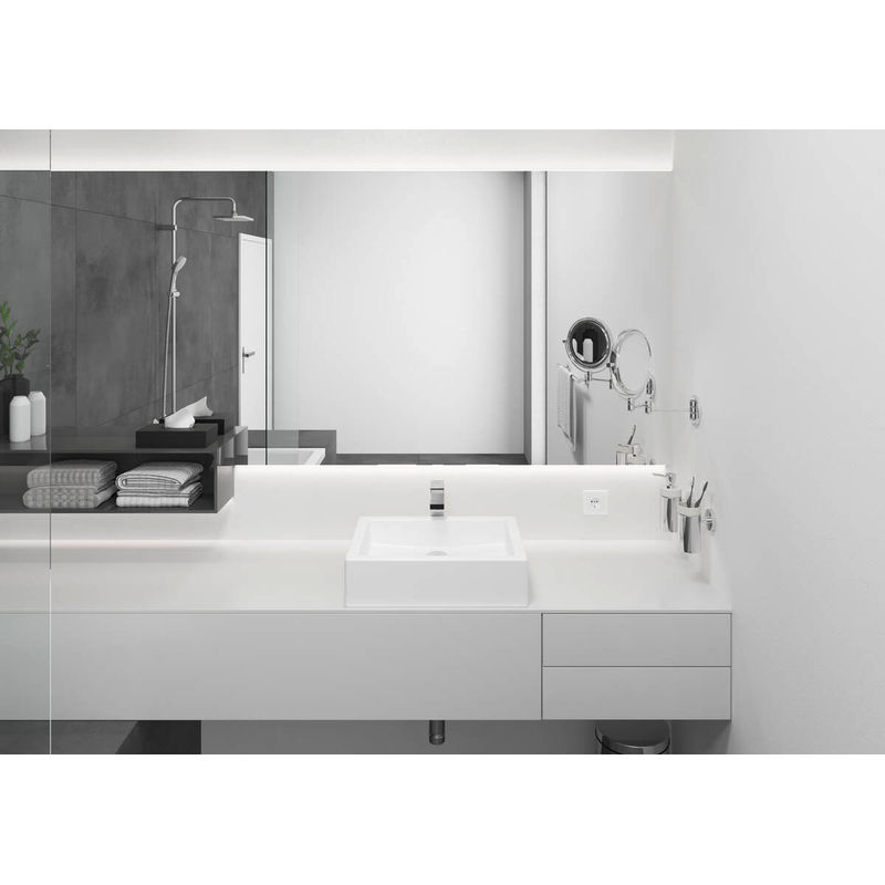 Смеситель для раковины Hansgrohe Vernis Shape 190 с донным клапаном / 71562000 хром