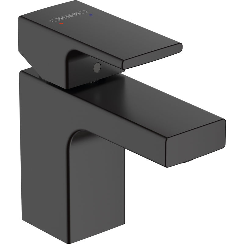 Смеситель для раковины Hansgrohe Vernis Shape 70 71567670 матовый черный