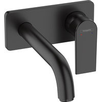Смеситель скрытого монтажа для раковины Hansgrohe Vernis Shape 71578670 матовый черный — 1