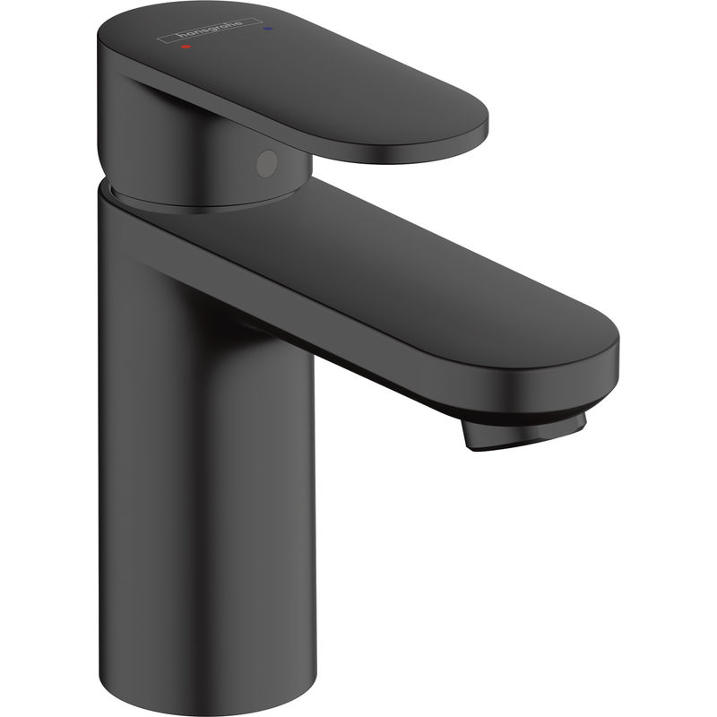 Смеситель для раковины Hansgrohe Vernis Blend 100 71580670 матовый черный