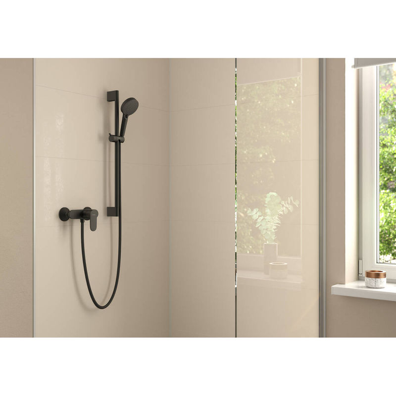 Смесиетль для душа Hansgrohe Vernis Blend 71640670 черный матовый