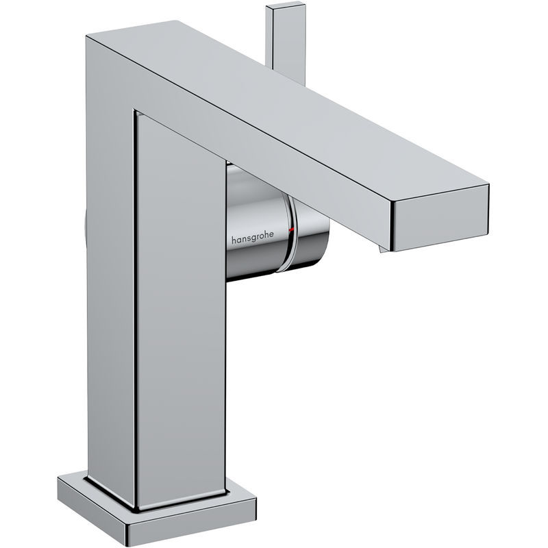 Смеситель для раковины Hansgrohe Tecturis E 110 с донным клапаном / 73020000 хром