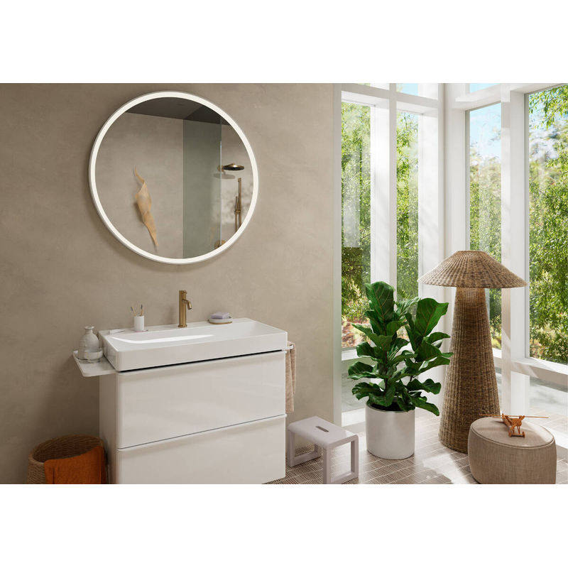 Смеситель для раковины Hansgrohe Tecturis S 110 73311140 Brushed Bronze