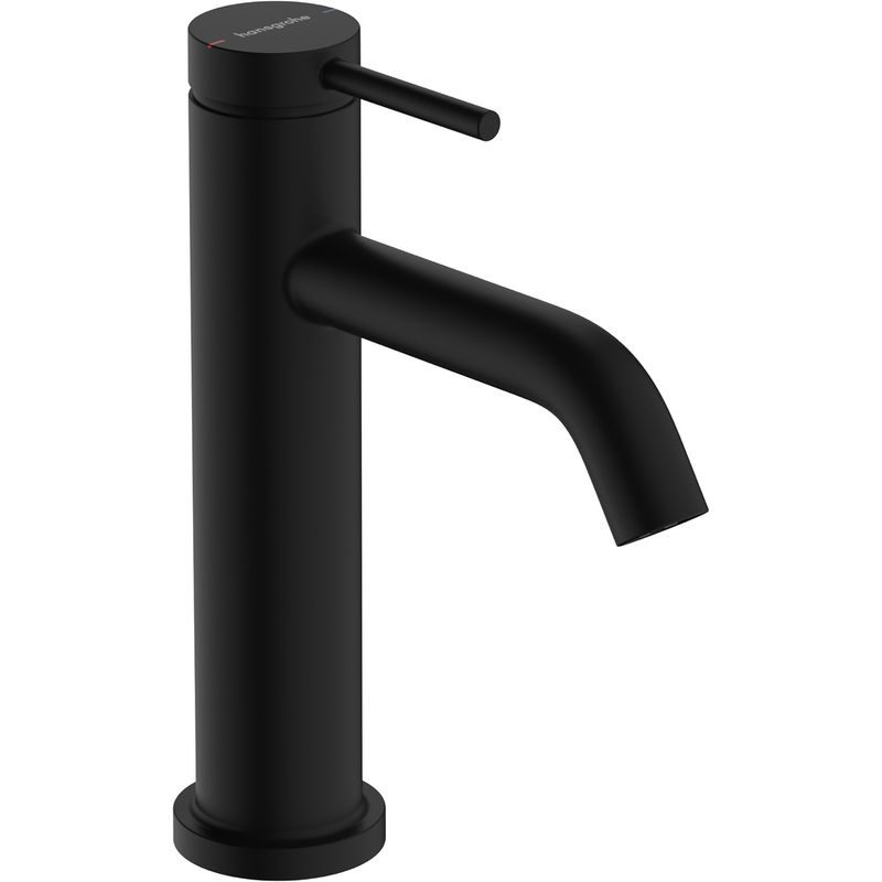 Смеситель для раковины Hansgrohe Tecturis S 110 73311670 матовый черный