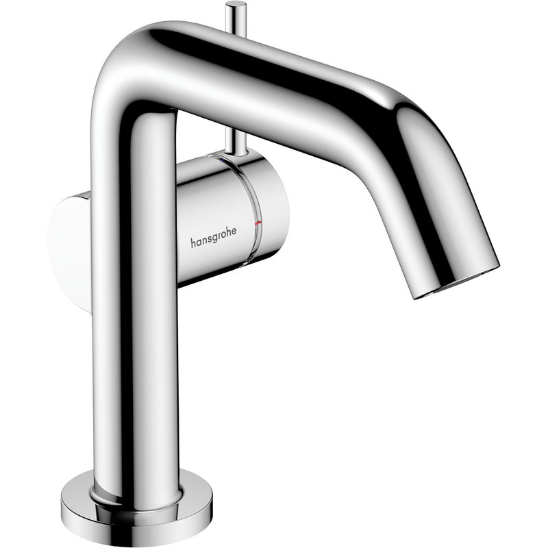 Смеситель для раковины Hansgrohe Tecturis S 110 с донным клапаном / 73320000 хром