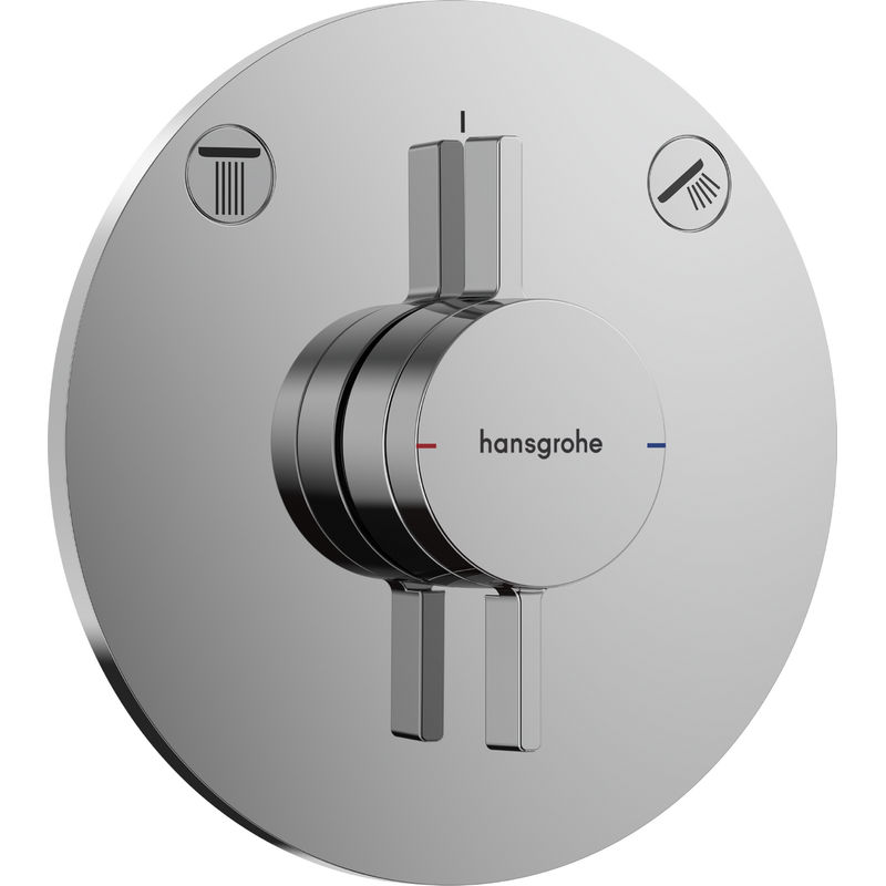 Смеситель скрытого монтажа для душа Hansgrohe DuoTurn S 75418000 хром