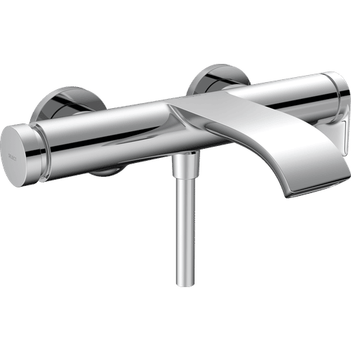 Смесиетль для ванны Hansgrohe ShowerTablete 400 24340670 матовый черный