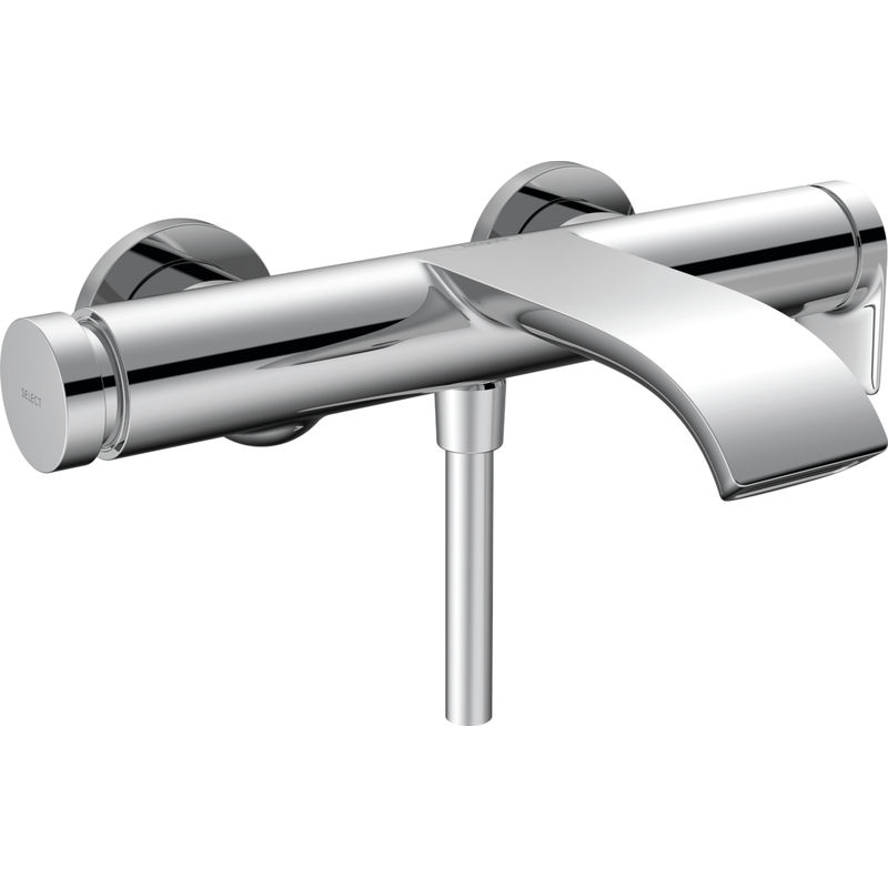 Смесиетль для ванны Hansgrohe ShowerTablete 400 24340670 матовый черный