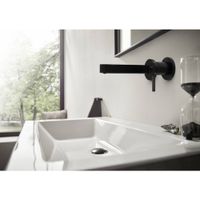 Смеситель скрытого монтажа для раковины Hansgrohe Finoris 76051670 матовый черный — 2