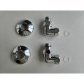 Маргроид 762SCH0504 Соединение угловое со сгоном 3/4"x1/2" г/ш хром + отражатели