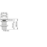 Раковина CeramaLux 78239XMDH-2 — 2