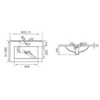 Раквина CeramaLux 803-90 — 5