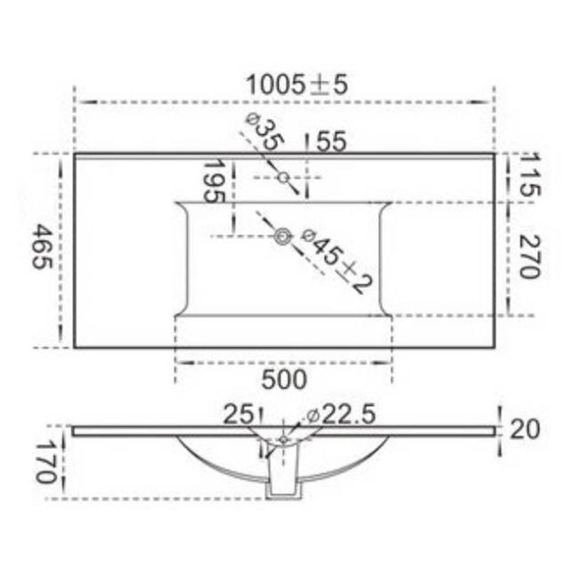 Раквина CeramaLux 807-100