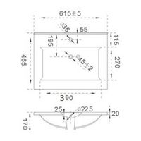 Раквина CeramaLux 807-60 — 3