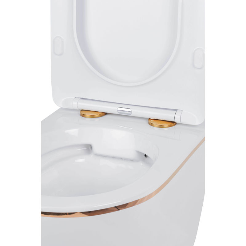 Унитаз подвесной с инсталляцией Roxen StounFix Dual Fresh 807054 6 в 1 (состоит из: 710200, Santi 410280W; 530110-01G)