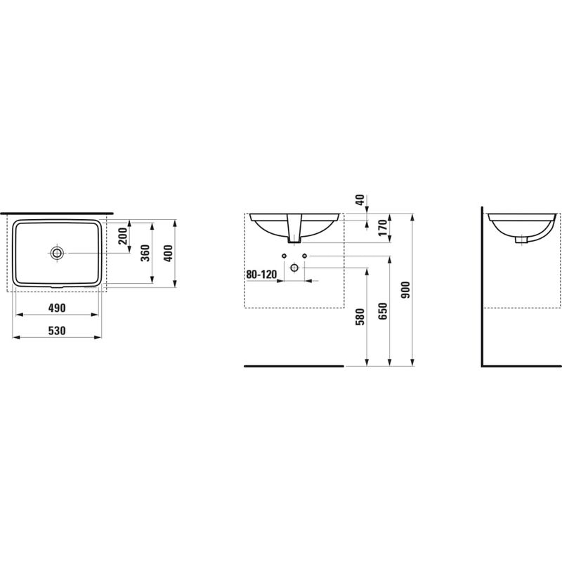 Раковина Laufen Pro S 8119600001091 49×36 белый