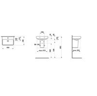 Раквина Laufen Pro S 45x34 мини / 8159610001041 белый — 6