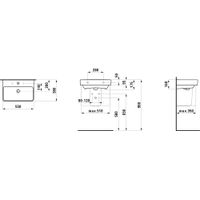 Раковина Laufen Pro S 55x38 8189580001041 белый — 6