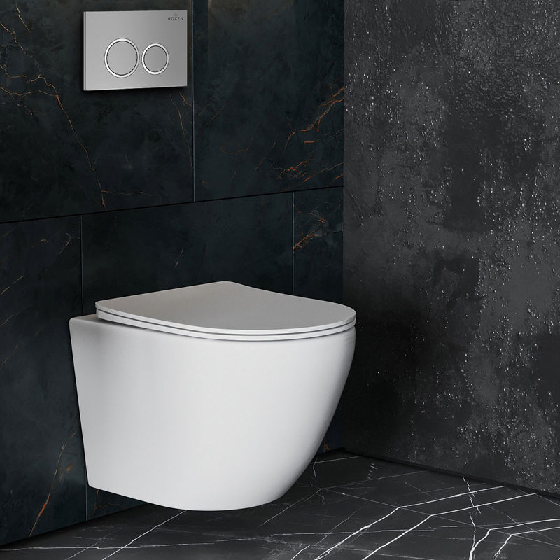 Инсталляция для унитаза Roxen StounFix Dual Fresh 821002 4 в 1 (состоит из: 710200, Santi 410260M)