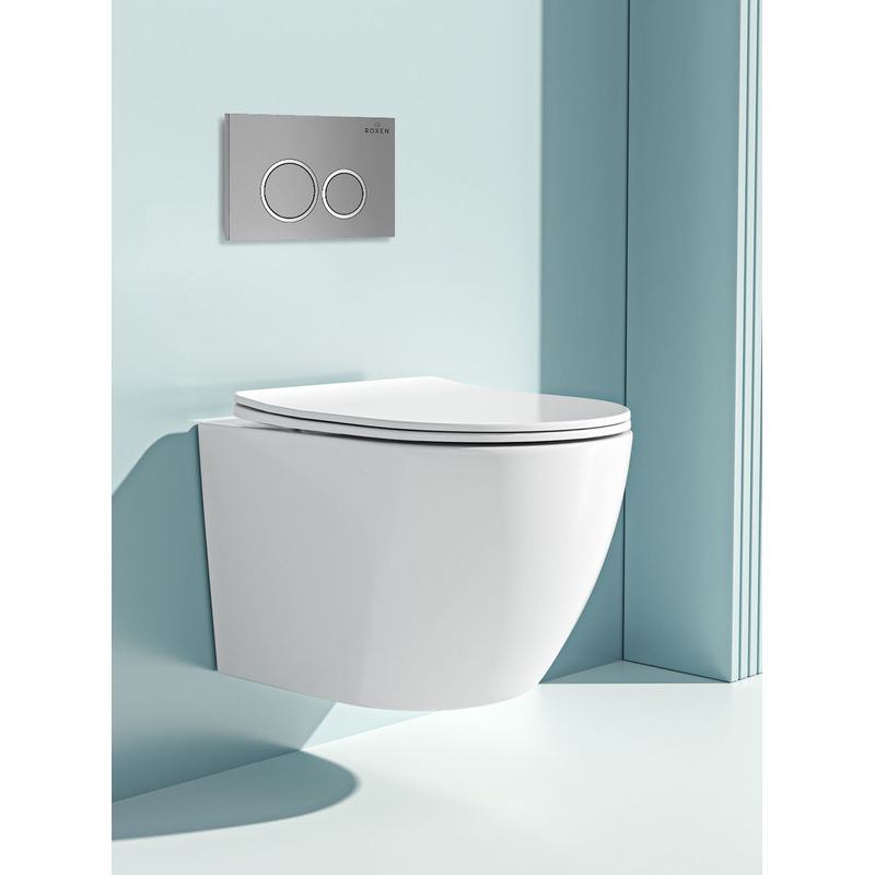 Инсталляция для унитаза Roxen StounFix Dual Fresh 821002 4 в 1 (состоит из: 710200, Santi 410260M)