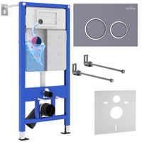 Инсталляция для унитаза Roxen StounFix Dual Fresh 821002 4 в 1 (состоит из: 710200, Santi 410260M) — 1