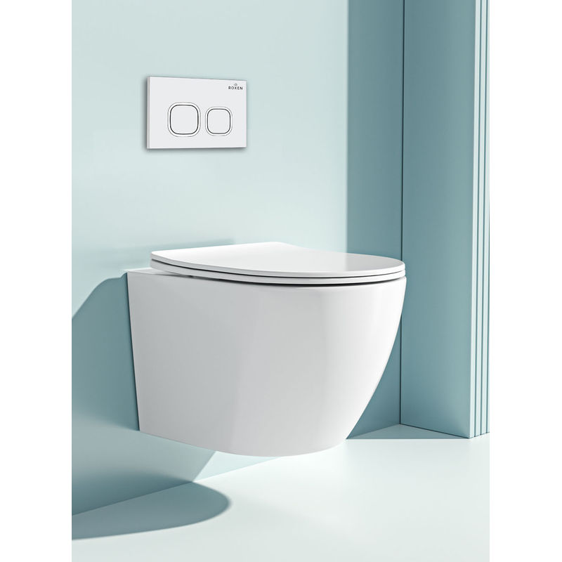 Инсталляция для унитаза Roxen StounFix Dual Fresh 826157 4 в 1 (состоит из: 710200, Santi 410280W)